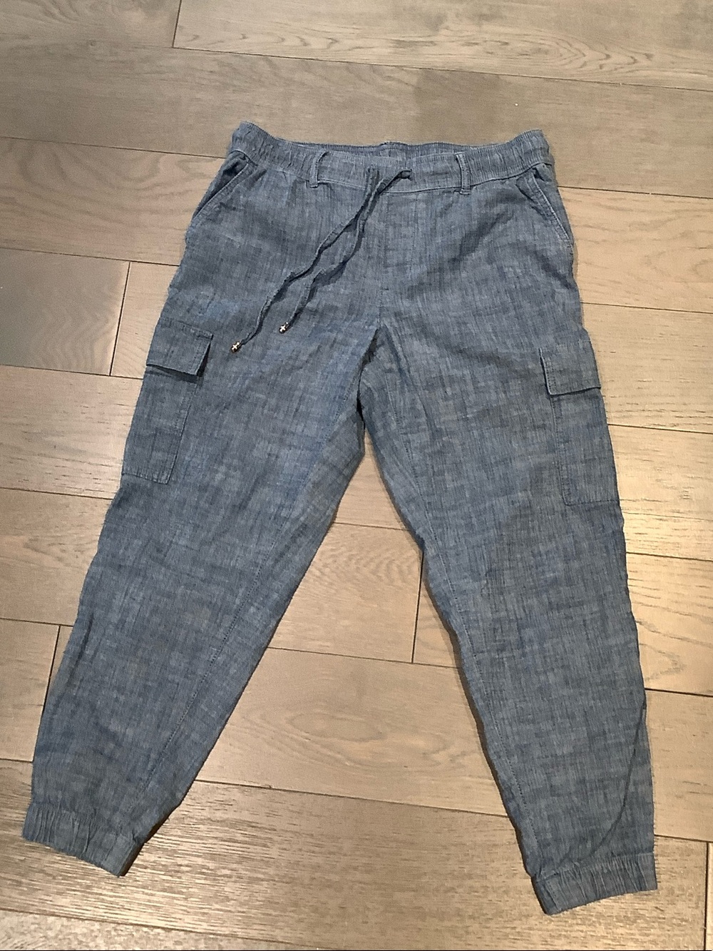 Tommy Hilfiger Light Blue Cargo Jogger Pants
